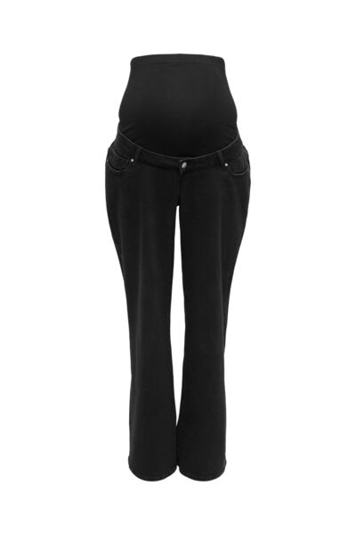 ONLY MATERNITY Jeans mit weitem Bein OLMMADISON Weiter Beinschnitt Jeans