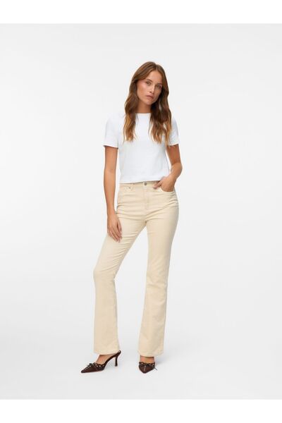 Vero Moda Hose VMSIGA Hohe Taille Hose