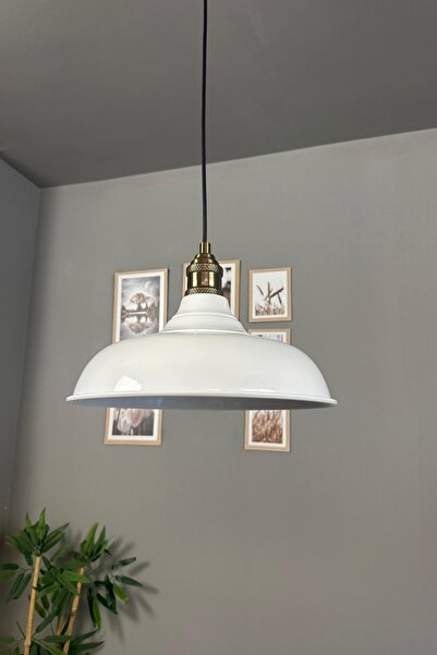 Bamyum Nota Beyaz Tekli Avize Lale Başlık Salon Mutfak Koridor Hol Otel Cafe ...