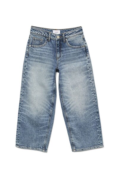 Vero Moda Girl Weit geschnitten VMBROOK Mid Rise Baggy Fit Jeans