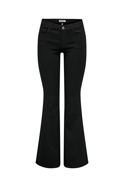 ONLY Schlaghosen-Jeans ONLHELLA Niedrige Taille Retro-Fit, ausgestellt Jeans