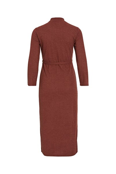 VILA Maxikleid VIBIRTHE Stehkragen