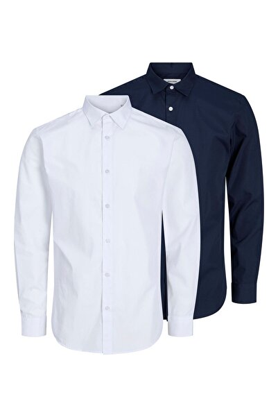 Jack & Jones Oberhemd 2er-pack Regular Fit Oberhemd