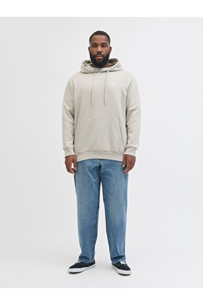 Jack & Jones Plus Kapuzenpullover Plus Size Logo Kapuzenpullover