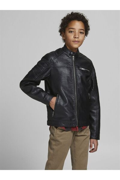 Jack & Jones Junior Bikerjacke in Lederoptik Bikerjacke in Lederoptik Junior