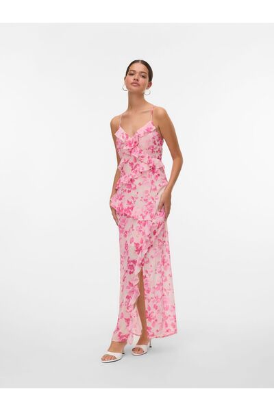 Vero Moda Kleid VMAMINA Langes Kleid