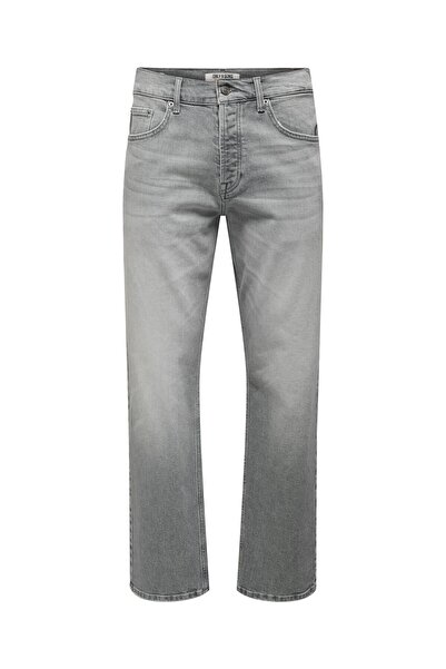 Only & Sons Normal geschnitten jeans ONSEDGE Mittlere Taille Gerade geschnitten Jeans