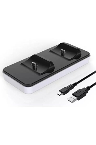 RAPTOR Stație de încărcare pentru controlere PS5 DualSense, 1,2 m, antiderapantă, set pentru 2 controlere