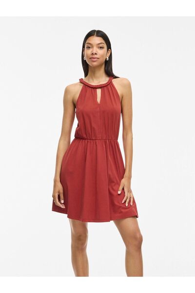 VILA Minikleid VIMILLA Neckholder