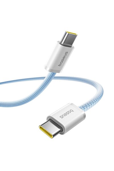 Baseus Data cable Type-C to Type-C Fast Charge, 100W, 480Mbps, Smart Chip, 1m, Dynamic 4 Series, Blue