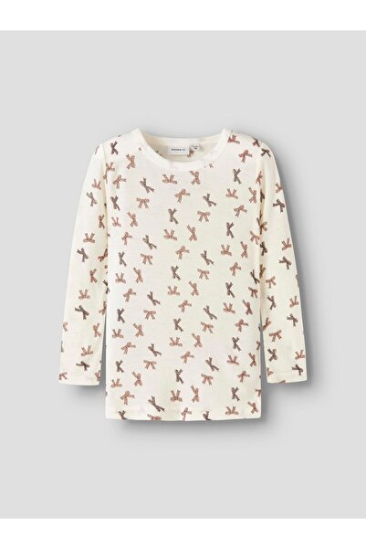 Name it Oberteil mit langen Ärmeln Merinowoll