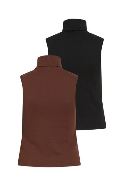 VILA Oberteil ohne Ärmel 2er-Pack