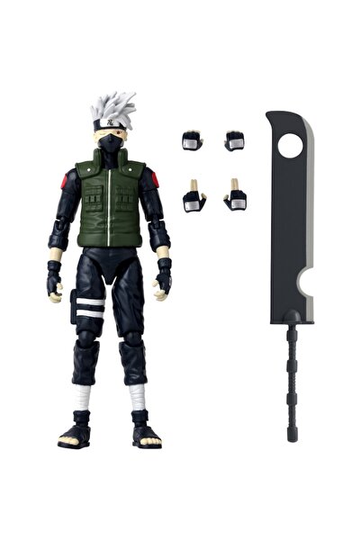 BANDAI Figurine Naruto Shippuden - Anime Heroes, Hatake Kakashi Fourth Great Ninja War, 16.5 cm