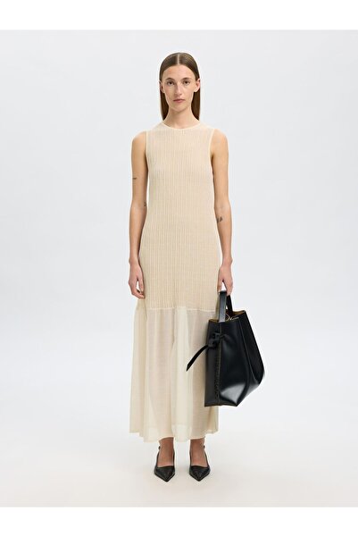 Selected Femme Maxikleid Baumwollmix