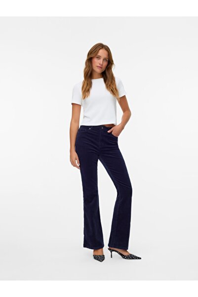 Vero Moda Hose VMSIGA Hohe Taille Hose