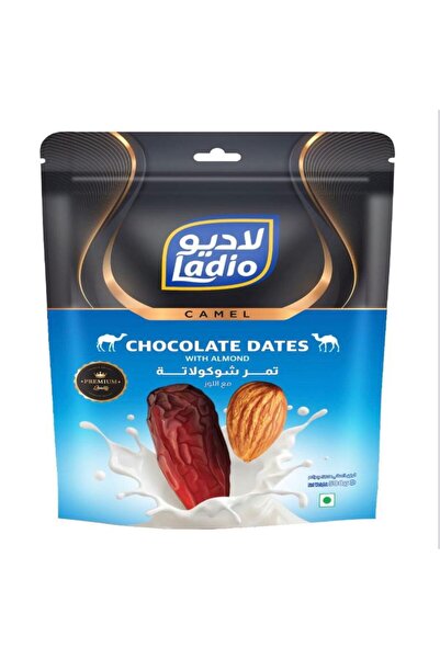 ladio تمر شوكولاتة الجمل مع اللوز 500 غرام