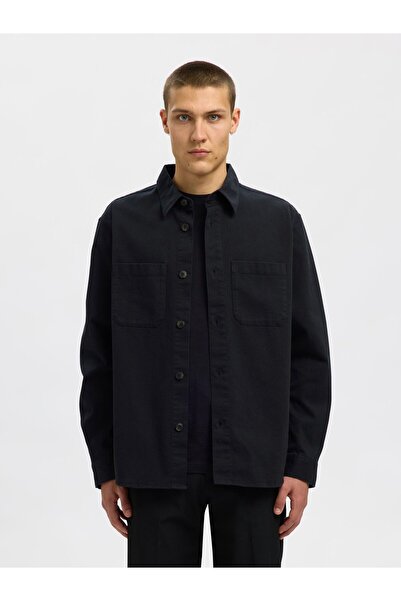 Selected Homme Overshirt Regular Fit Twill