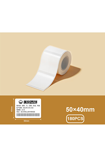 Choice4 5040mm White E210 P50 Phomemo M110 Thermal Label Printer Paper Sticker 50*80mm 50*30mm 40*30mm 30mm*