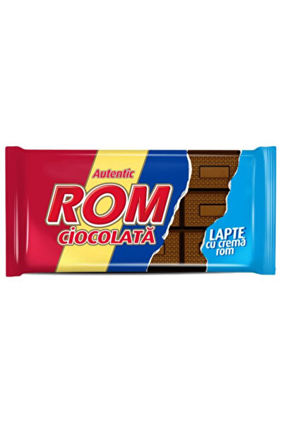 ROM Ciocolata cu lapte si crema de 88g