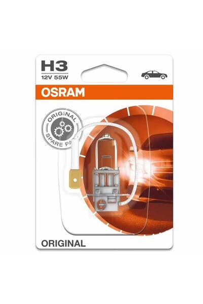 Osram Halogen headlight bulb H3 Original Line 12V 55W 64151-01B