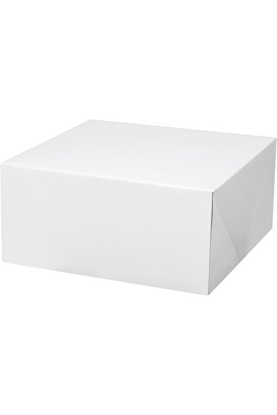 erorex Cake Boxes 2 Pieces, White