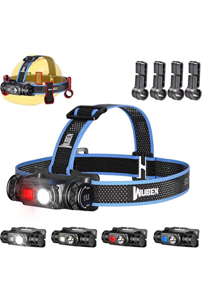 Wuben H1 Rechargeable Headlamp, 1200 Lumens, IP68 Waterproof