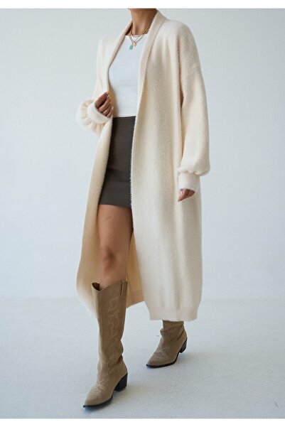 Serpirella Butik Μακριά μαλακή ζακέτα