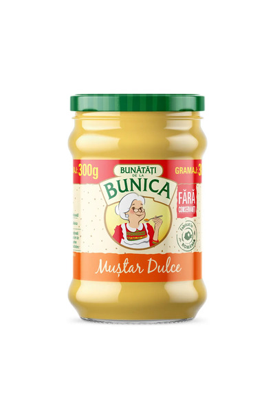Bunica Mustar dulce 300g