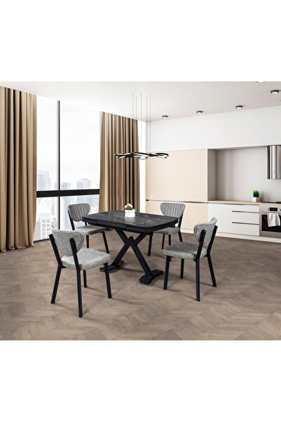 Zirve Masa & Sandalye 4’lü Lizbon Sandalye