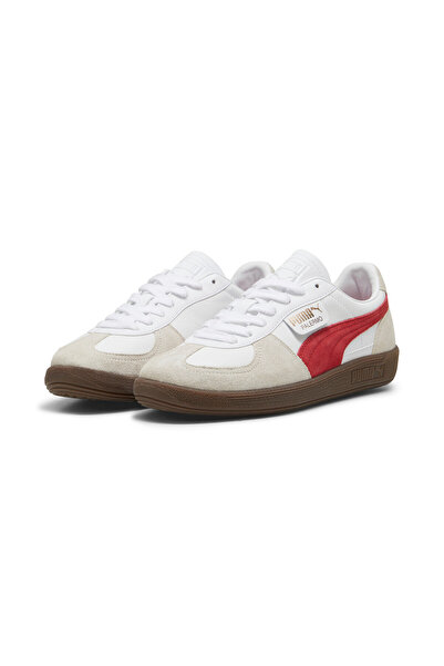 Puma Unisex Palermo Leather Sneakers - White