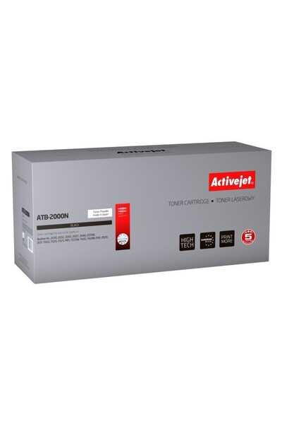 ActiveJet Съвместима тонер касета TN-2000 за Brother, Premium Activejet, 5 го...