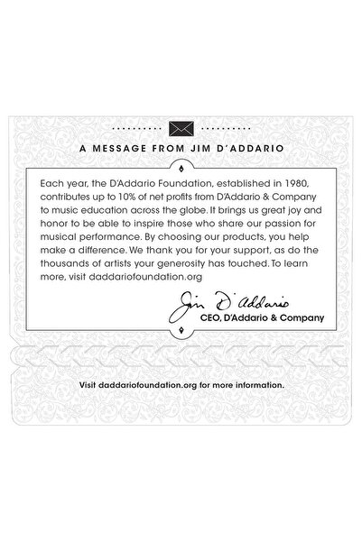 Daddario Set Proarte Blk.Silv Nln Norm