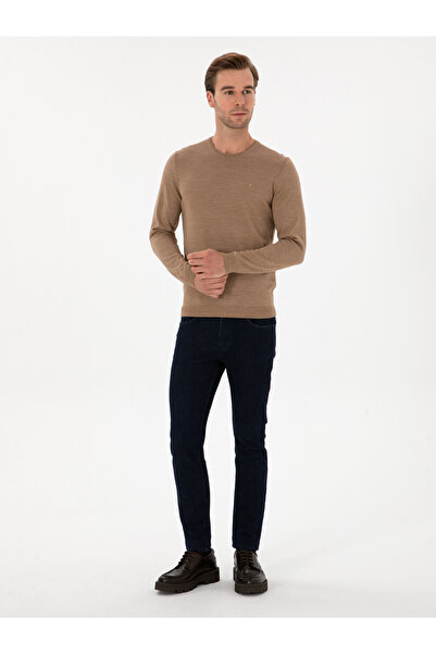 Cacharel Lacivert Slim Fit Pamuk Karışımlı Jean Pantolon 50313706-VR033