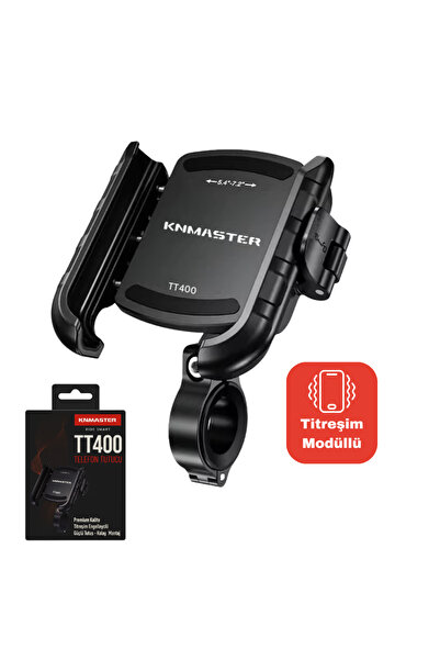 Knmaster TT-400 Titreşim Önleyicili Motosiklet Telefon Tutucu