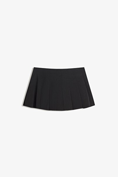 Bershka Box pleat mini skirt