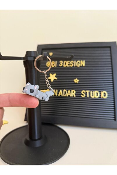 NadarStudio Cat Cute Keychain Bag Ornament