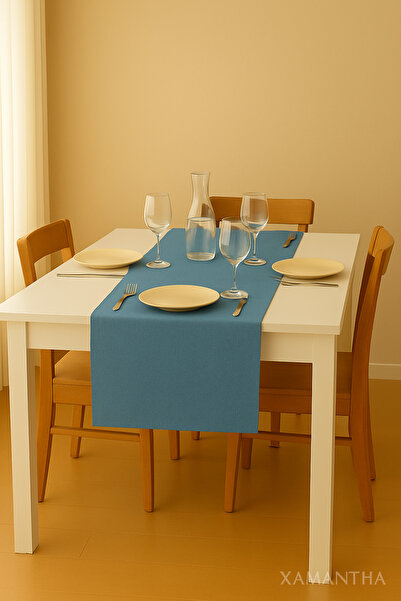 XAMANTHA Τραπεζομάντηλο από 100% βιολογικό βαμβάκι λινό |   Φυσικό, Ανθεκτικό...