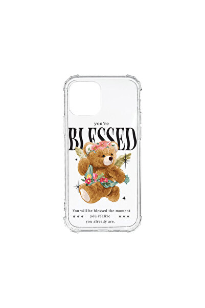 bestcase Carcasă spate antișoc pentru Apple iPhone 12, Teddy Bear Blessed, AS...