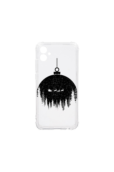 bestcase Carcasă spate antișoc pentru Samsung Galaxy A05, Glob de Crăciun, AS...