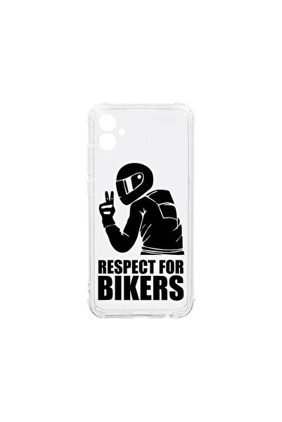bestcase Carcasă spate antișoc pentru Samsung Galaxy A04e, Respect For Bikers...