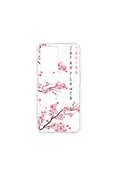 bestcase Carcasă spate antișoc pentru Motorola Moto G53, culoare Cherry Bloss...