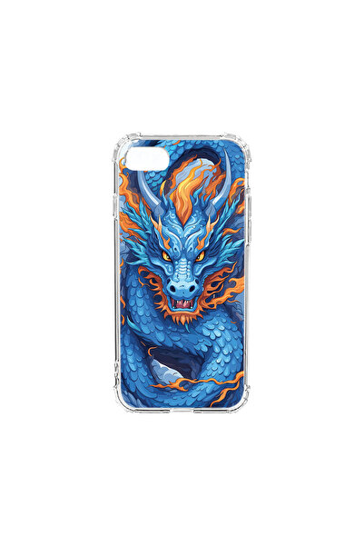 bestcase Carcasă spate antișoc pentru Apple iPhone SE 3 / SE 2 / 8 / 7, Blue ...