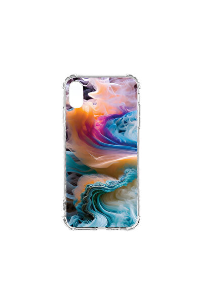 bestcase Carcasă spate antișoc pentru Apple iPhone XR, culori lichide, AS 1233