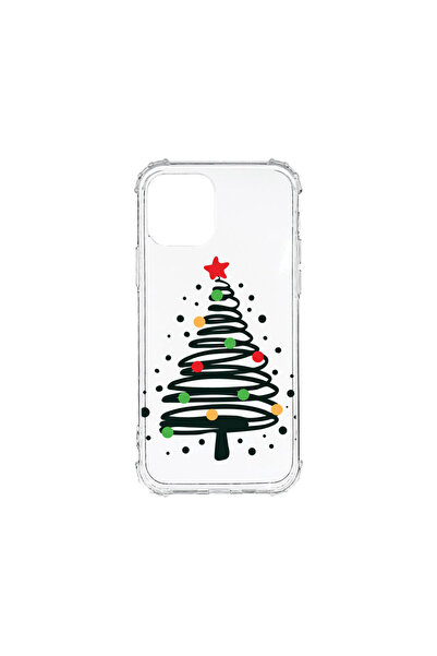 bestcase Carcasă spate antișoc pentru Apple iPhone 12 Mini, model Brad de Cră...