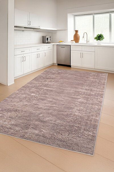 Bestekar Lunessa Kahve Kaymaz Tabanlı Yumuşak Yüzeyli Leke Tutmaz Modern Tasa...