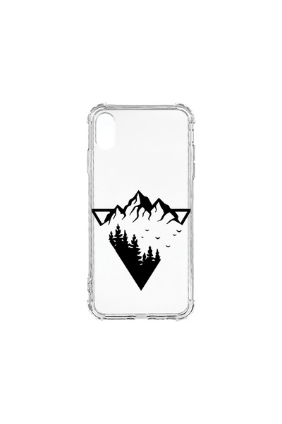 bestcase Carcasă spate antișoc pentru Apple iPhone XS / iPhone X, Camping For...