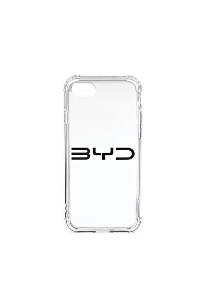 bestcase Carcasă spate antișoc pentru Apple iPhone SE 3 / SE 2 / 8 / 7, logo BYD, AS 1779
