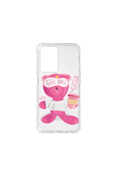 bestcase Husă spate antișoc pentru Motorola Moto G53, Teddy Bear - Gril Boss,...