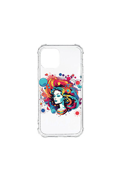 bestcase Carcasă spate antișoc pentru Apple iPhone 12 Mini, Dream Colors - Fe...