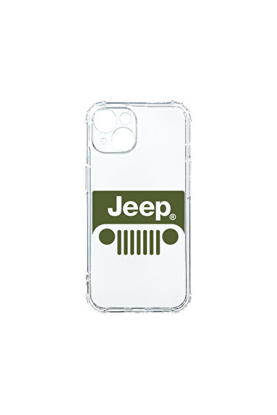 bestcase Αντικραδασμική θήκη πλάτης για Apple iPhone 14, λογότυπο Jeep, AS 1739